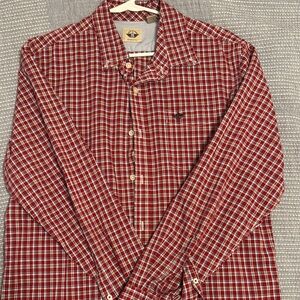 Dockers  Red Checkered Men's Shirt